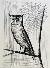 Bernard buffet chouette d'occasion  Nancy-
