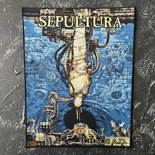 Usado, SEPULTURA - CHAOS A.D. THRASH METAL TECIDO BACKPATCH BORDA PRETA comprar usado  Enviando para Brazil
