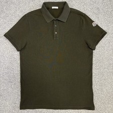 Moncler polo khaki for sale  WORTHING