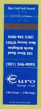 Matchbook cover euro for sale  USA