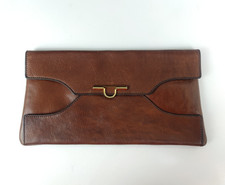 Pochette pelle marrone usato Pochette pelle marrone usato  Parma