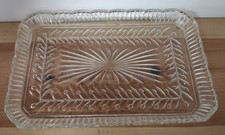 Vintage clear glass for sale  WINCANTON