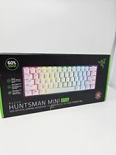 Teclado para jogos Razer Huntsman 60% - Branco mercúrio *LEIA A DESCRIÇÃO* comprar usado  Enviando para Brazil