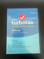 Turbotax 2018 deluxe for sale  San Diego