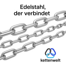Edelstahlkette v4a din gebraucht kaufen  Bretzfeld