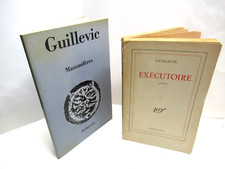 Eugene guillevic executoire d'occasion  Coulaines