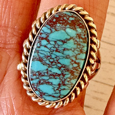 Natural spiderweb turquoise for sale  Carlsbad