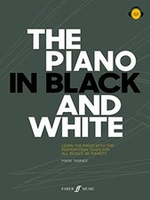 Piano black white for sale  UK
