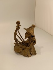 African carved musician for sale  STROUD