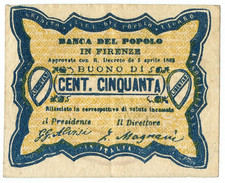 Centesimi lire biglietto usato  Pignataro Maggiore