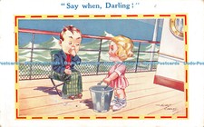 R392928 Say when Darling Kute Komic seria Albert Carney 1932 na sprzedaż  Wysyłka do Poland