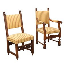 Coppia poltroncine barocche usato  Cambiago