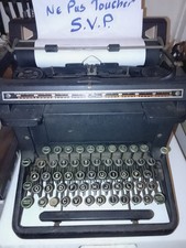 Rare machine ecrire d'occasion  Brest