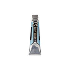 Peinture huile bleu d'occasion  France