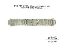 Autêntico Invicta Coalition Forces 0962 Titânio 26mm Pulseira De Relógio, usado comprar usado  Enviando para Brazil