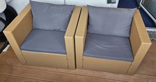 Gartensessel polyrattan erhalt gebraucht kaufen  Berlin