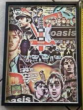 Oasis poster framed for sale Oasis poster framed for sale  MANCHESTER