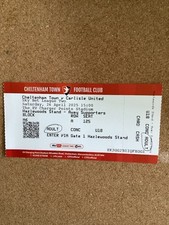 Ticket cheltenham town for sale  CAMBRIDGE