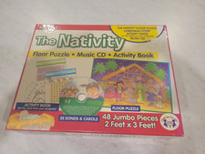 Nativity floor puzzle for sale  Millville