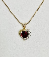 14k gold garnet for sale  Virginia Beach