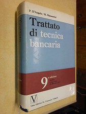 Trattato tecnica bancaria usato  Bologna