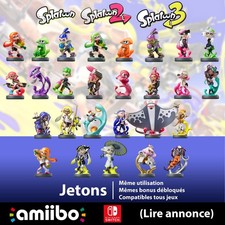 Lot jetons amiibo d'occasion  Coulogne