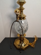 brass lamp base crystal w for sale brass lamp base crystal w for sale Moorefield