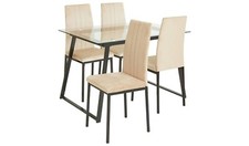 Tyrus glass dining for sale  SHIPLEY