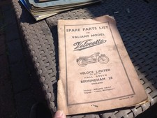 Velocette valiant parts for sale  BRISTOL