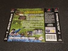 PS1 playstation 1 jaquette arriere syphon Filter 2 comprar usado  Enviando para Brazil