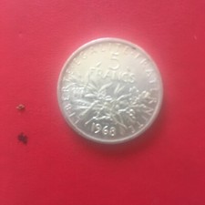 Francs argent 1968 d'occasion  Saint-Priest-des-Champs