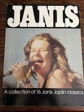 Janis Joplin A Collection of 16 Classics - Sheet Music Lyrics Songbook, usado comprar usado  Enviando para Brazil