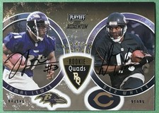 2000 Playoff Rookie Quads Bônus de Assinatura 4 Auto SHAUN ALEXANDER JAMAL LEWIS RC comprar usado  Enviando para Brazil