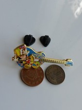 Enamel guitar badge for sale  BRIDGWATER