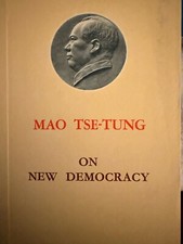 Hardcover "ON NEW DEMOCRACY" 3th ed. 1964 comprar usado  Enviando para Brazil