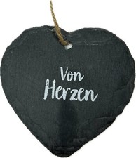 Schieferplatte herz schieferhe gebraucht kaufen  Amt Creuzburg