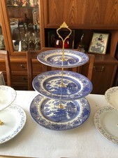 Tier willow pattern for sale  NORTH SHIELDS