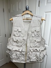 NOVO COLETE FOTÓGRAFO VINTAGE SAFÁRI MASCULINO TAMANHO L LOJA DE CÂMERAS PORTERTOWN XL, usado comprar usado  Enviando para Brazil