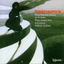 Tatiana Nikolayeva - Shostakovich: Three Fantast... - Tatiana Nikolayeva CD RYVG comprar usado  Enviando para Brazil