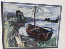 Tableau broderie marine d'occasion  Montfermeil
