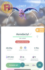 Shiny aerodactyl satchel d'occasion  La Teste-de-Buch