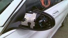 Espelho de porta esquerdo 17 18 19 20 21 Mercedes C-Class pintura branca comprar usado  Enviando para Brazil