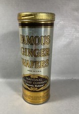 Bolo vintage NABISCO biscoito UNEEDA padeiro chocolate gengibre bolacha lata lata comprar usado  Enviando para Brazil
