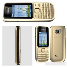 Téléphone Mobile Vintage Originale Nokia C2-01 - Doré neuf et débloqué na sprzedaż  Wysyłka do Poland