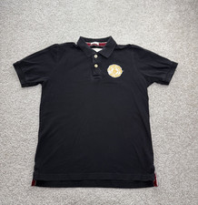Camisa polo masculina vintage Abercrombie & Fitch Muscle M azul manga curta brasão vintage comprar usado  Enviando para Brazil