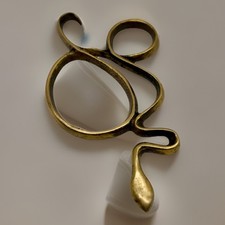 Vintage brass snake for sale  Naples