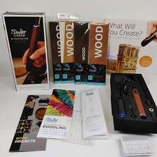 Libro de ideas de filamento de madera pluma impresión 3D edición limitada de cuero 3Doodler Create+ segunda mano  Embacar hacia Mexico