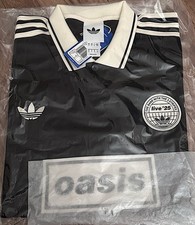 Camiseta jacquard genuína Adidas Originals x Oasis Tour preta Reino Unido tamanho M/médio comprar usado  Enviando para Brazil