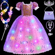 Lumineux robe raiponce d'occasion  Lyon I