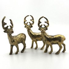 Brass deer antlers for sale  Norwalk